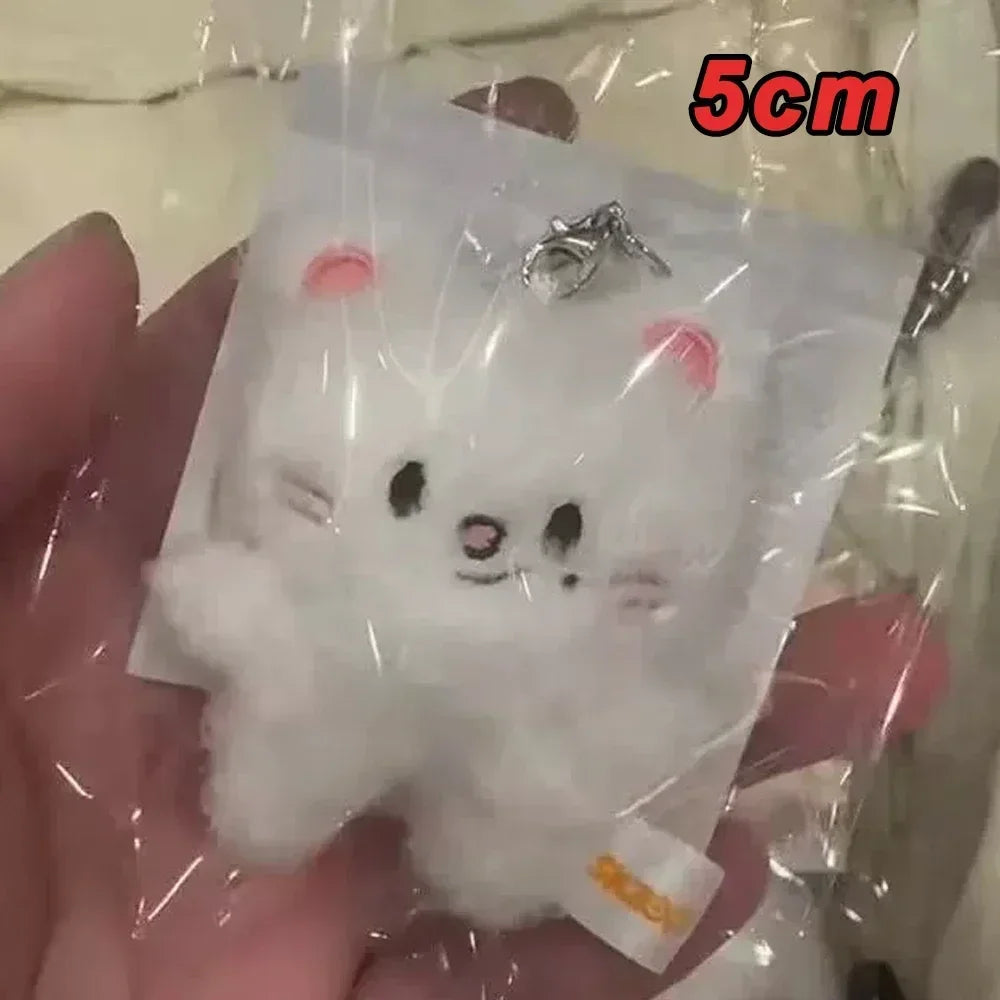 New KPOP Skzoo Plush Keychain Korean Ide Pendant Toy Keychain Fan Collection Giftsol Felix HyunJin Jisung Plush Cartoon