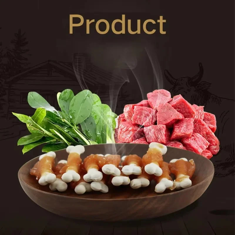 Pet Biscuits Delicious Dog Snacks Milk Chicken Calcium Food Bone Snacks Teething Food Teeth Cleaning Training Reward S ticks dog food