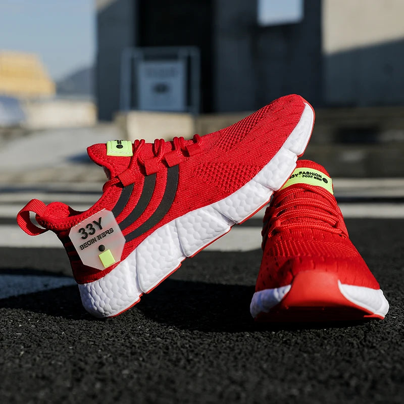 Manufacturer   Men Casual Sneakers Summer Breathable Sport Shoes Lightweight Outdoor Mesh Running Shoes Athletic Jogging Tenis Walking Shoes    Sneakers