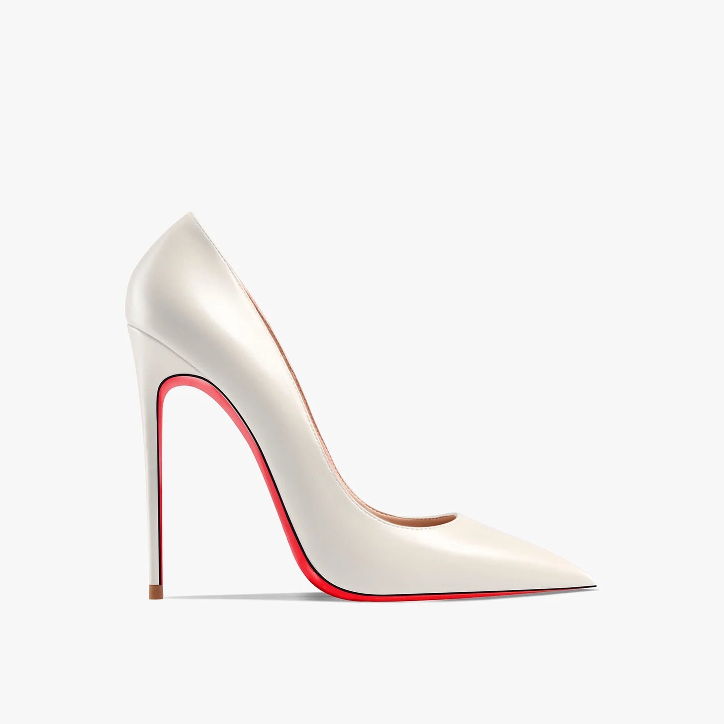 Manufacturer   New Women's Red Shiny Bottom High Heels Luxury Pointed toe Pumps 12 cm Sexy Matte Party Wedding Shoes Elegant Woman Heeled Shoes   Pumps