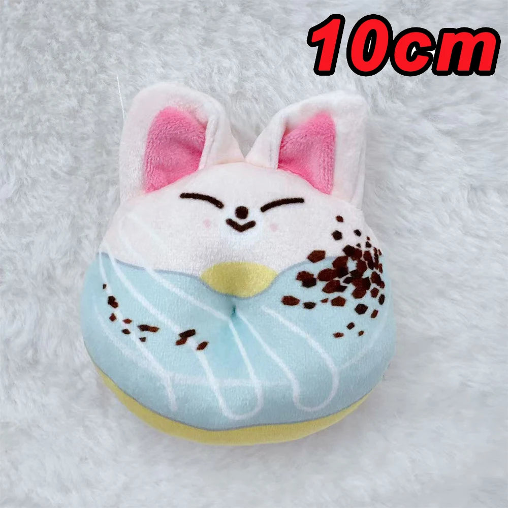 New KPOP Skzoo Plush Keychain Korean Ide Pendant Toy Keychain Fan Collection Giftsol Felix HyunJin Jisung Plush Cartoon
