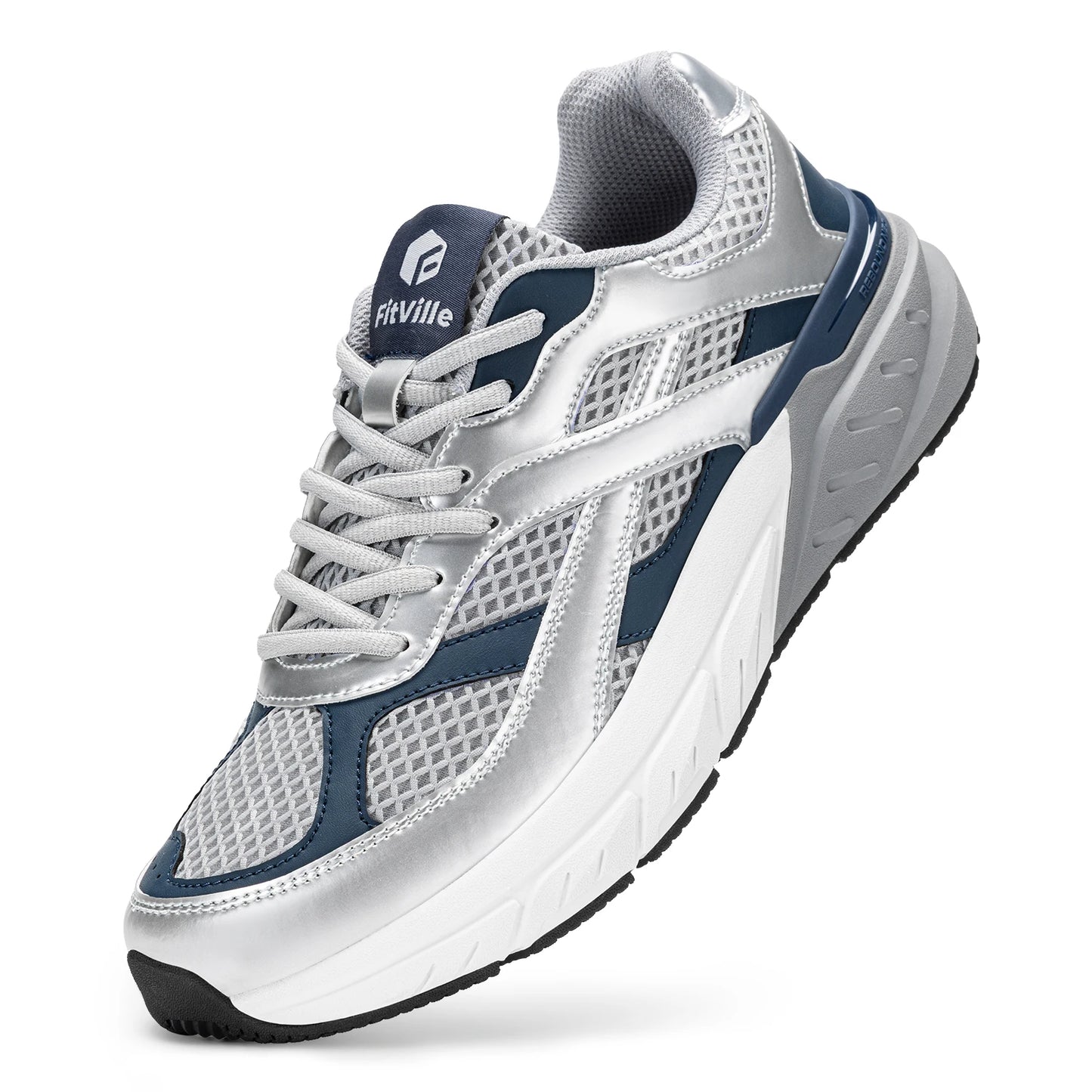 Manufacturer   Fittington Men's Walking Shoes Extra Wide Comfort Sneakers Non Slip Trainers Man Shoes With Arch Support For Flat Feet Plantar    Sneakers