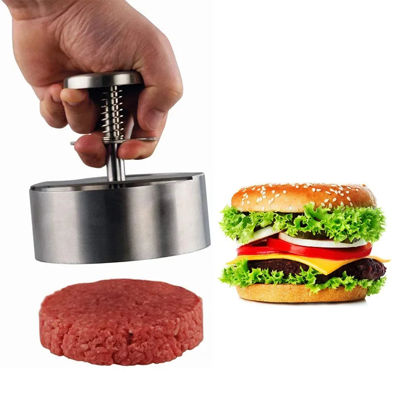 Manufacturer      Hamburger Press Hamburger Patty Maker 304 Stainless Steel Non-Stick Burger Press for Making Meat Patties and Thin Burgers     Kitchen gadgets