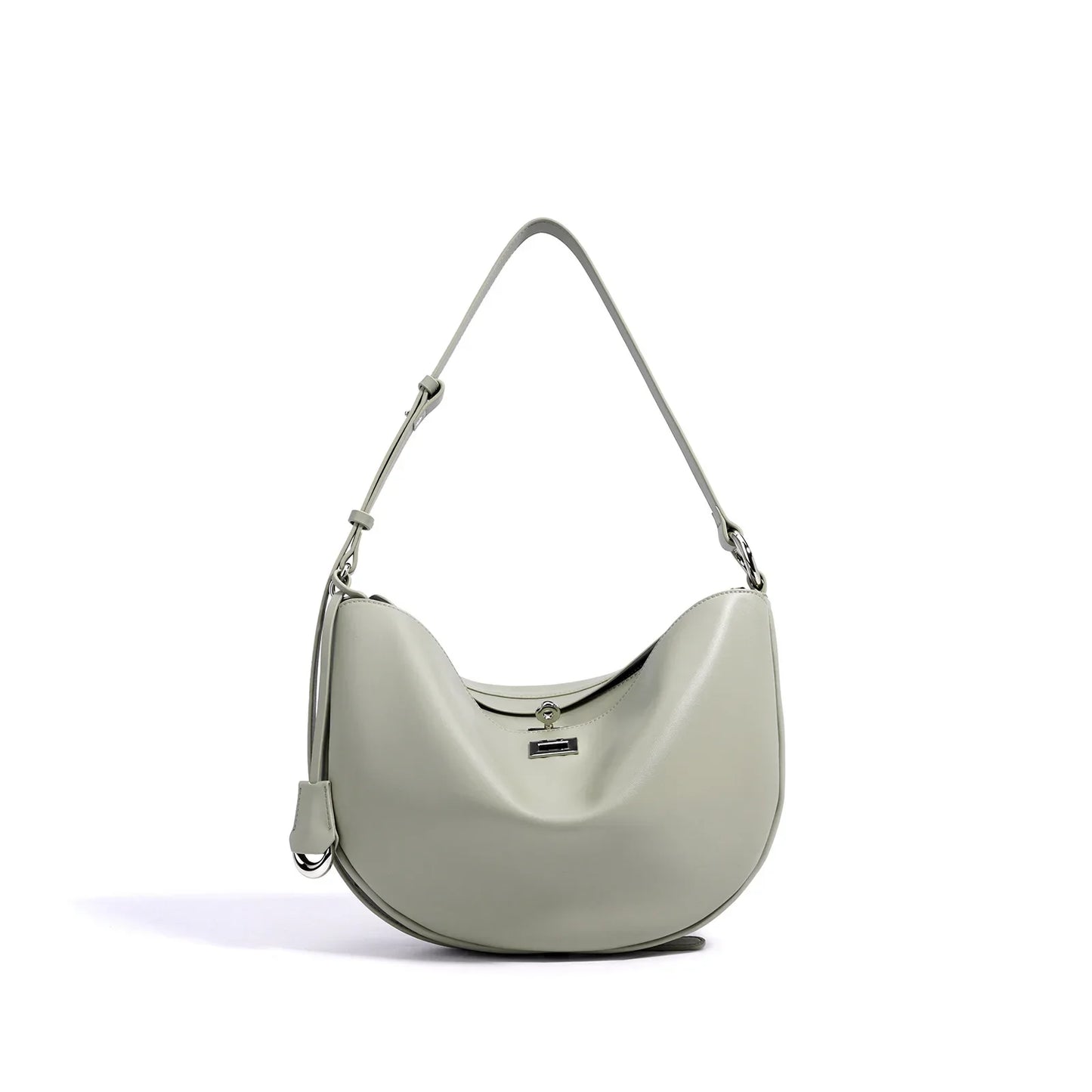 Motingsome  New Designer Luxuy Hobos Bag Woman High Quality Natural Cow Genuine Leather Handbag Fashion Underarm Purses