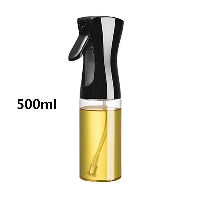 manufacturer  200/300/500ml Oil Spray Bottle BBQ Cooking Olive Oil Sprayer Plastic Baking Oil Spray Empty Bottle Vinegar Bottle Or  Oil brush   Kitchen gadgets