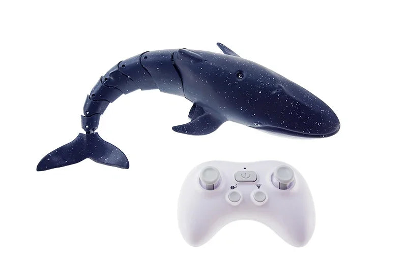 RC Shark Spray Water Electric Whale Kids Toy Remote Control Dolphin Animal Bath Tub Pool Simulation Submarine Fish Game