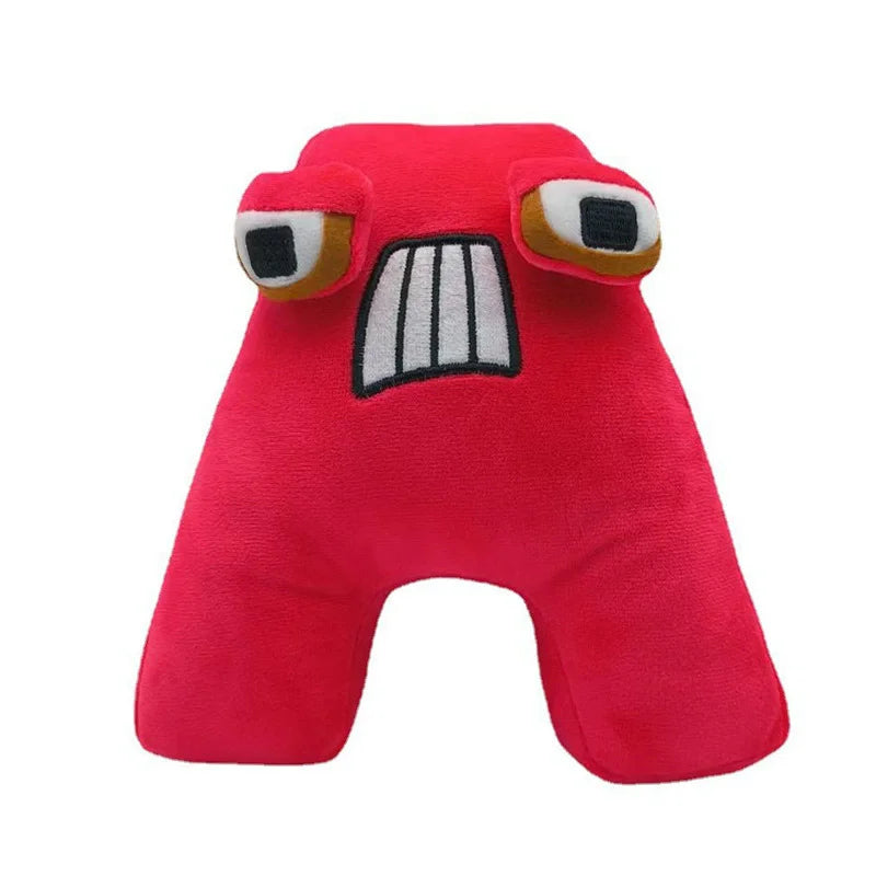 26pcs Alphabet Lore Plush English Letter Stuffed Animal Plushie Doll Toy Gift For Kids Children Educational Christmas Gifts