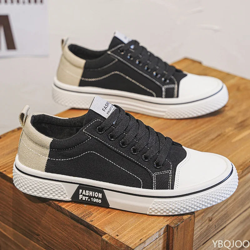 Manufacturer   Lightweight breathable Men Shoes New Canvas Shoes Comfortable Plus Size Wear Resistant Fashionable Men Casual Sneakers    Sneakers