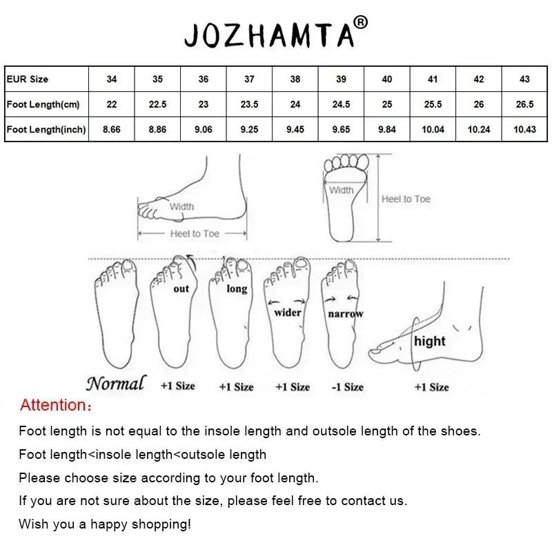 Manufacturer   JOZHAMTA Size 34-43 Women Real Leather Long Boots Fashion High Heels Shoes For Winter Boots Office Lady Daily Dress Shoes   boots