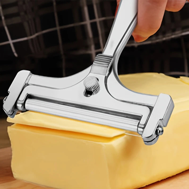 manufacturer  Cheese Slicer Cheese Scraper With Adjustable Thickness Butter Cheese Shaver Butter Slicer Multi-purpose Kitchen Tool   Kitchen gadgets