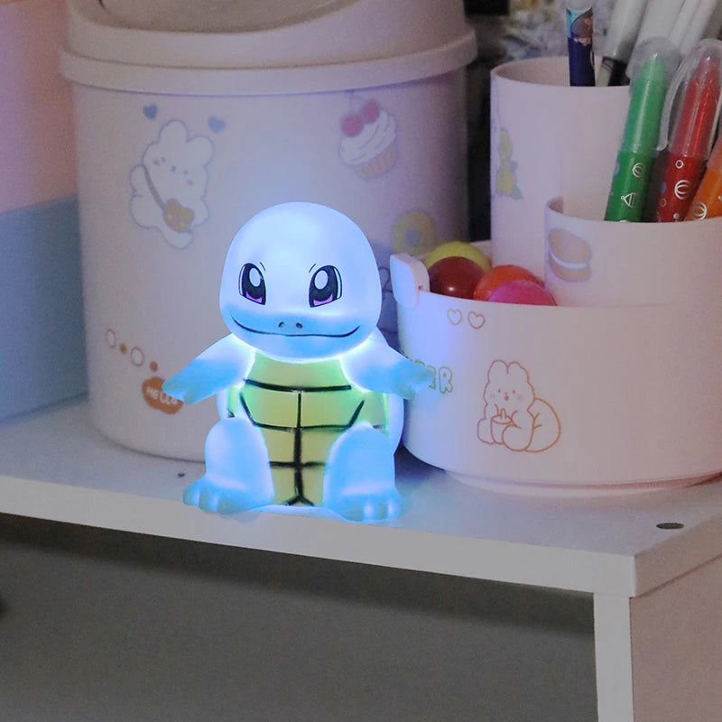 Pikachu Night Light Glowing Children Toy Pokemon Pikachu Cute Bedside Lamp Children's Birthday Christmas Present