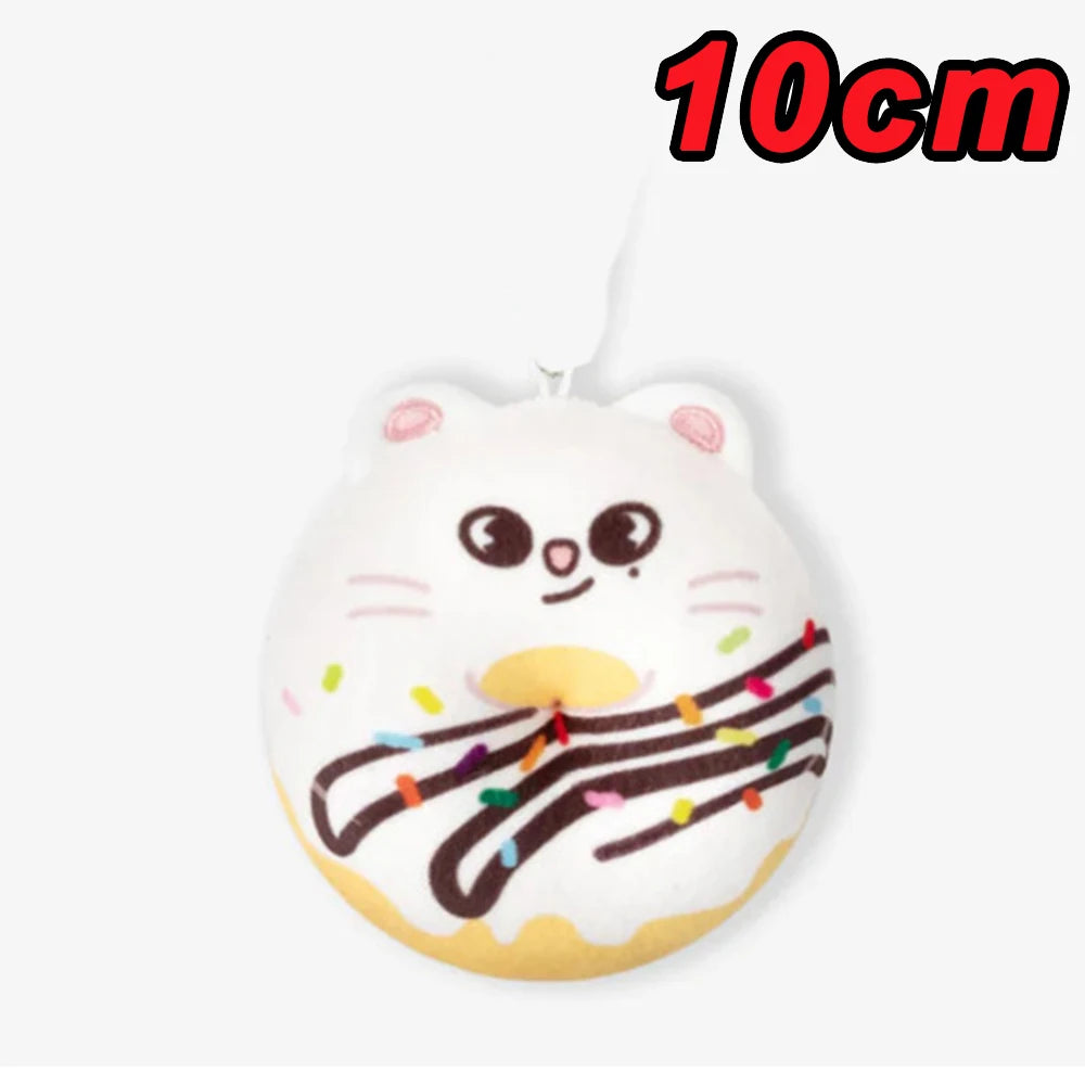 New KPOP Skzoo Plush Keychain Korean Ide Pendant Toy Keychain Fan Collection Giftsol Felix HyunJin Jisung Plush Cartoon