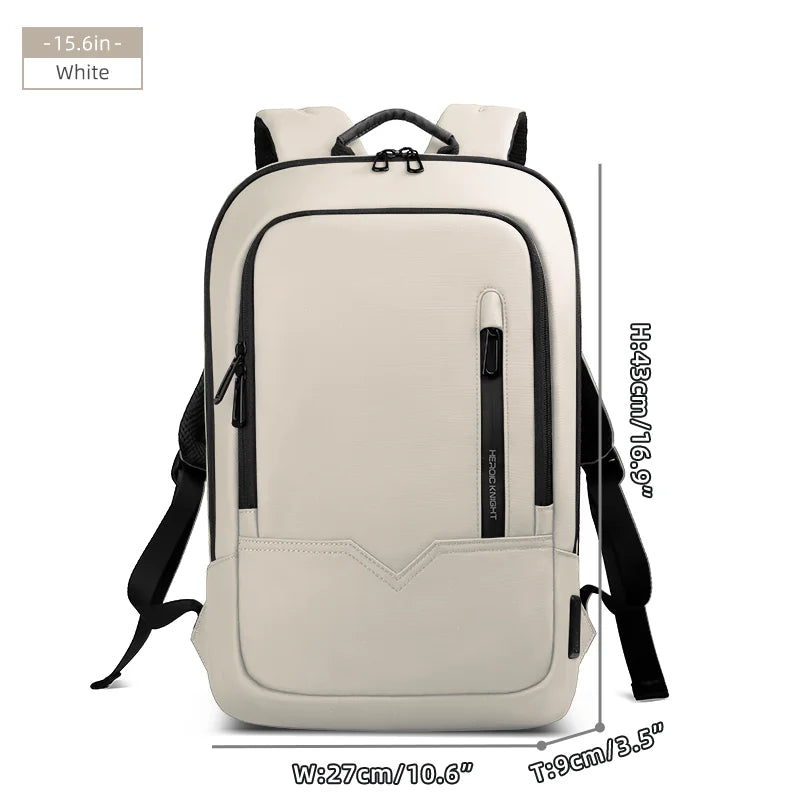HK Multifunctional Women's Bags Waterproof 15.6 inch Laptop Backpack with USB Lightweight Travel Business Backpack for Women