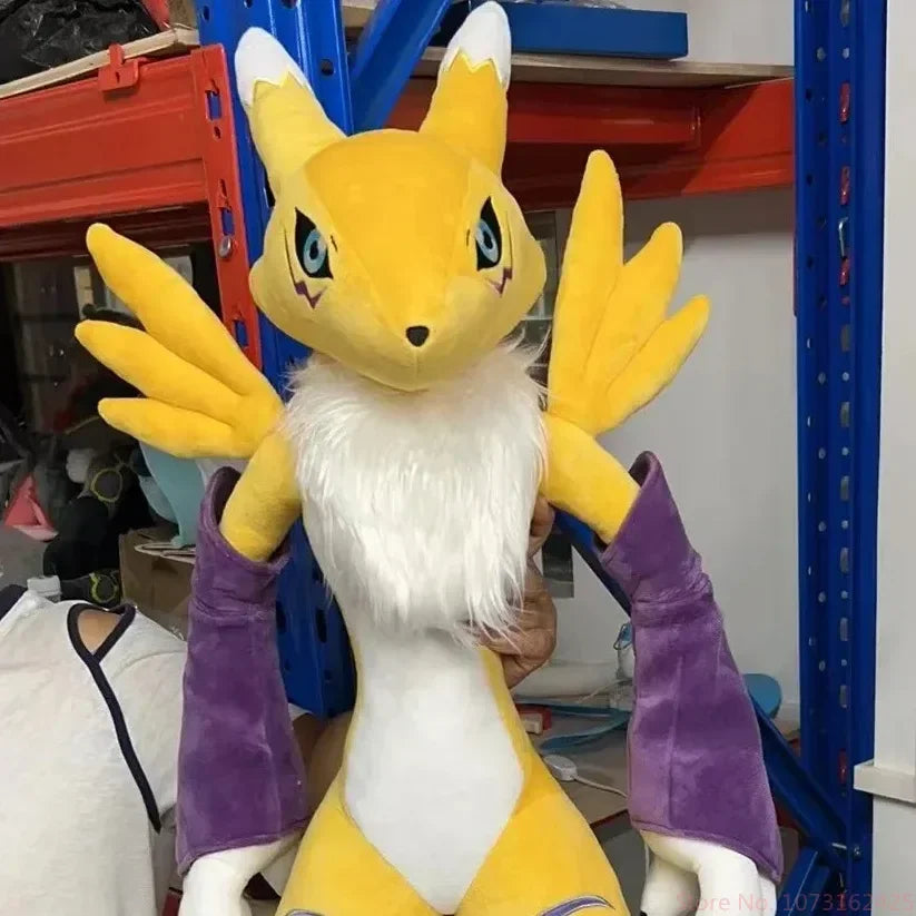 Giant 170cm Anime Digital PokéMon Baby Demon Fox Beast Sanaido Menace Fairy Ibuki Plush Dolls Fox Toys 80cm Ornaments Kids Gift