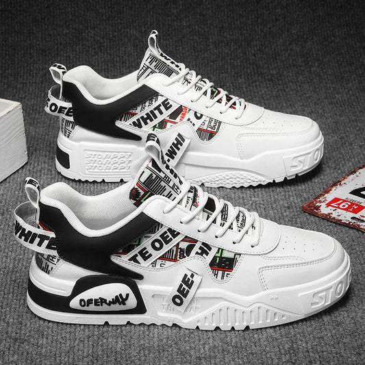 Manufacturer  new style, trendy, versatile, fashionable, casual sneakers, breathable, wear-resistant, comfortable, minimalist    Sneakers