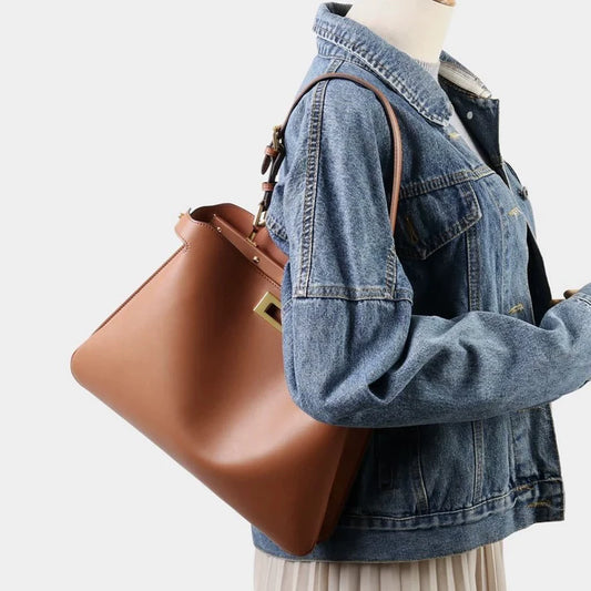 Genuine Leather Ladies Hand Bags  New Fashion Female Shoulder Bags High Quality Women's Handbags Bolsas Feminina