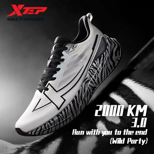 Manufacturer   Xtep Men's Running Shoes 2000km 3.0 Spring Lightweight Cushioned Wear-Resistant Training Jogging Sneakers 875119110032    Sneakers