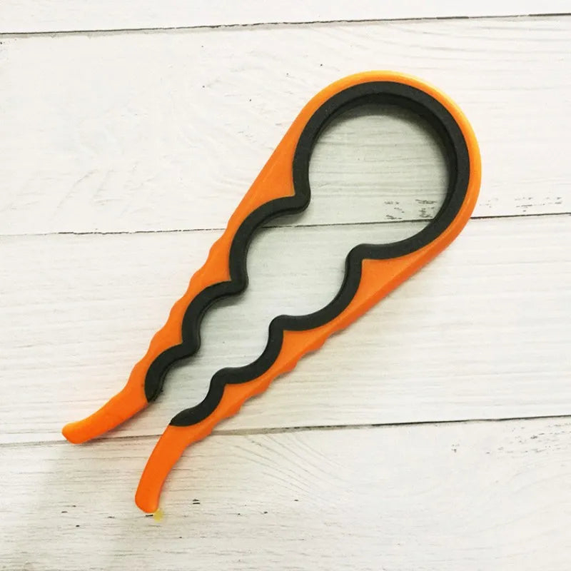 manufacturer  Jar Opener Easy Grip Wrench 4 in 1 Handy Save Strength Can Beer Bottle Cap Openers Lid Twist Off Tools Portable Kitchen Gadgets   Kitchen gadgets