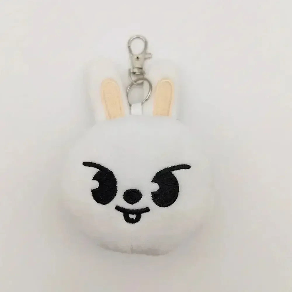 New KPOP Skzoo Plush Keychain Korean Ide Pendant Toy Keychain Fan Collection Giftsol Felix HyunJin Jisung Plush Cartoon