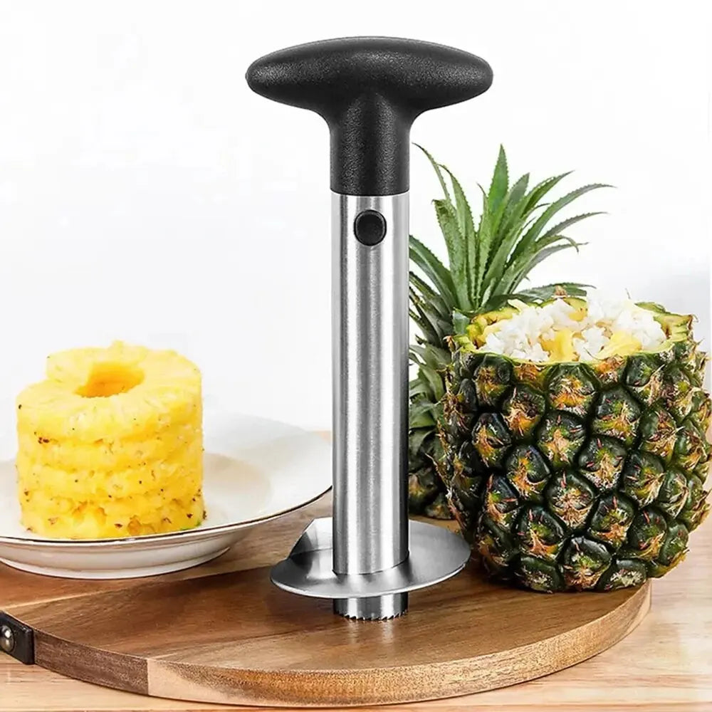 Manufacturer   1PCS Spot Stainless Steel Pineapple Peeler Pineapple Corer Slicer Fruit Cutter Easy Slicer Peeler Kitchen Gadget Delivery Fast   kitchen gadgets