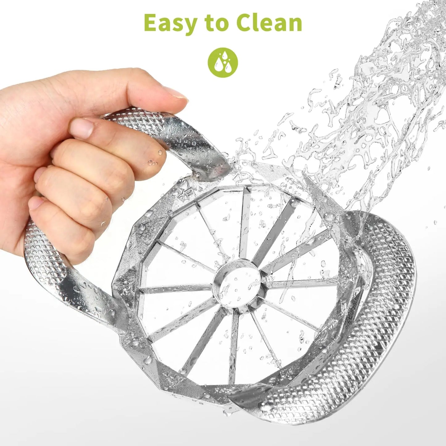 Manufacturer   Stainless Steel Apple Slicer and Corer 12 Slices, HEAVY DUTY Sharp Apple Cutter and Divider Fruit Cutter Kitchen Tools   kitchen gadgets