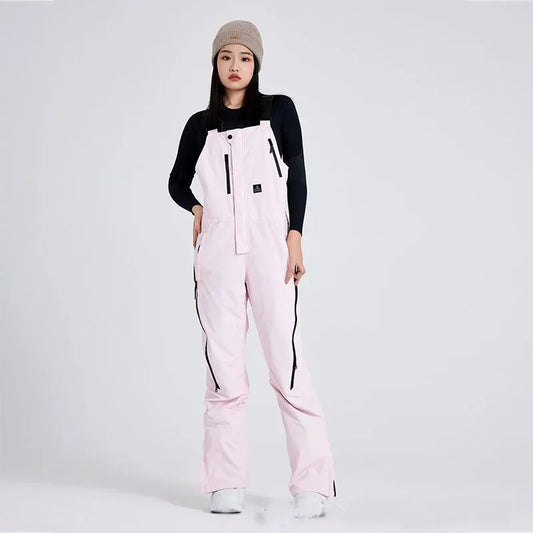 New Women's Outdoor Leisure Loose Sports Snow Pants Men's Single Board Windproof Waterproof Breathable Warm Ski Pant
