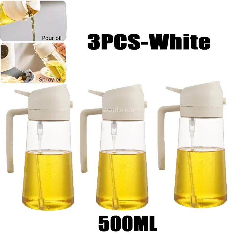 manufacturer  Olive Oil Spray Bottle for Oil Bottle Pouring for Cooking Oil Spices Camping Dispenser with Automatic Lid Spice Shaker   Kitchen gadgets