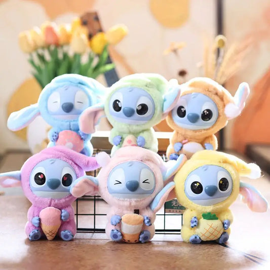 Hot Sale Anime Stitch Stuffed Toys Keychain School Bag Pendant Decorated Plush Doll Graduation Season Commemorative Gifts