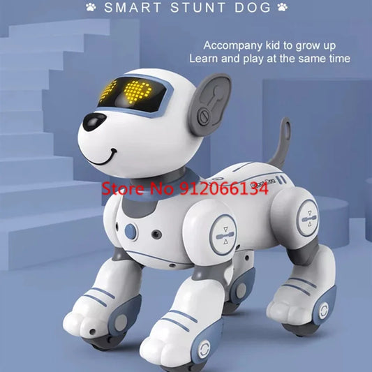 Smart RC Stunt Robot Dog Toy Roll Upside Down Touch Sensitive Coding AI Artifical Intelligence Remote Control Robot Dog Kit Toy Toy