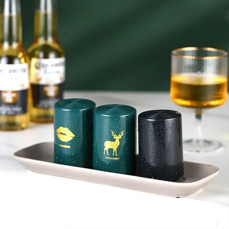 Manufacturer   Bottle Opener Magnetic Creative Automatic Beer  Kitchen Press Lid Beer Corkscrew Tools Portable Kitchen Accessories Bar Gadgets   kitchen gadgets