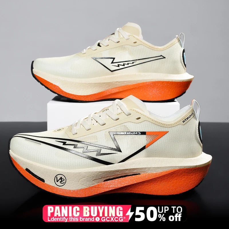 Manufacturer   Running Shoes Carbon Board Speciality Marathon Men Sports Breathable Lightweight Women's Comfortable Athletic Nonskid Sneakers    Sneakers