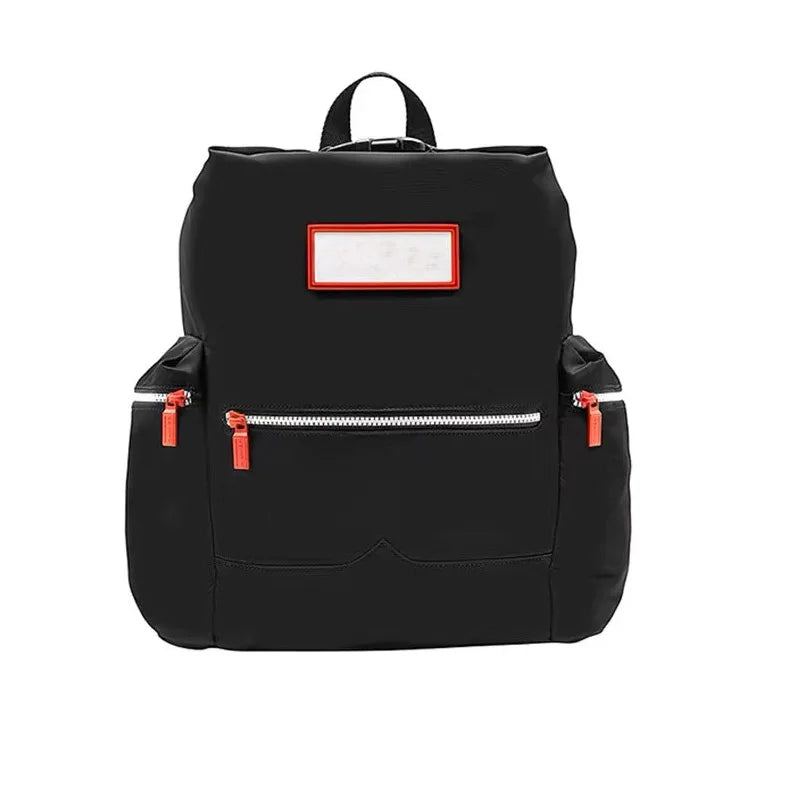 new fashion men and women 16-inch large capacity travel waterproof backpack lightweight outdoor camping top buckle nylon bag