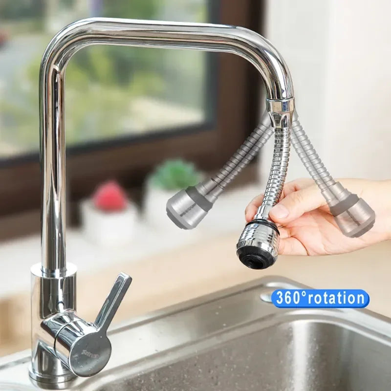 Manufacturer   Kitchen Gadgets 2 Modes 360 Rotatable Bubbler High Pressure Faucet Extender Water Saving Bathroom Kitchen Accessories Supplies   kitchen gadgets