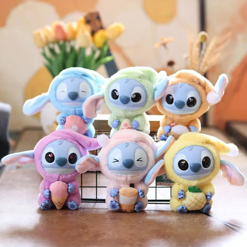 Hot Sale Anime Stitch Stuffed Toys Keychain School Bag Pendant Decorated Plush Doll Graduation Season Commemorative Gifts