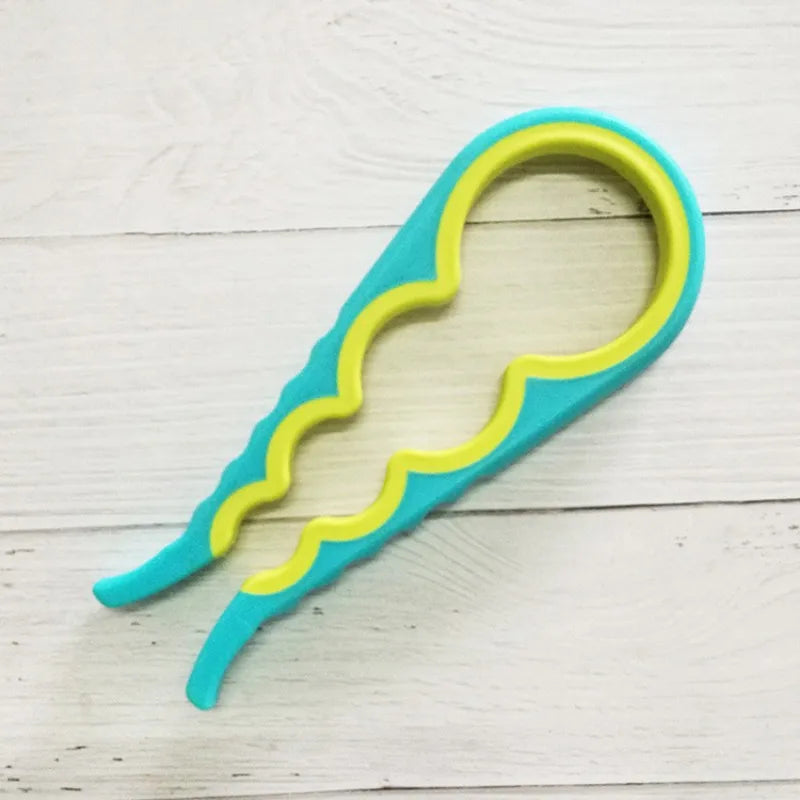 manufacturer  Jar Opener Easy Grip Wrench 4 in 1 Handy Save Strength Can Beer Bottle Cap Openers Lid Twist Off Tools Portable Kitchen Gadgets   Kitchen gadgets