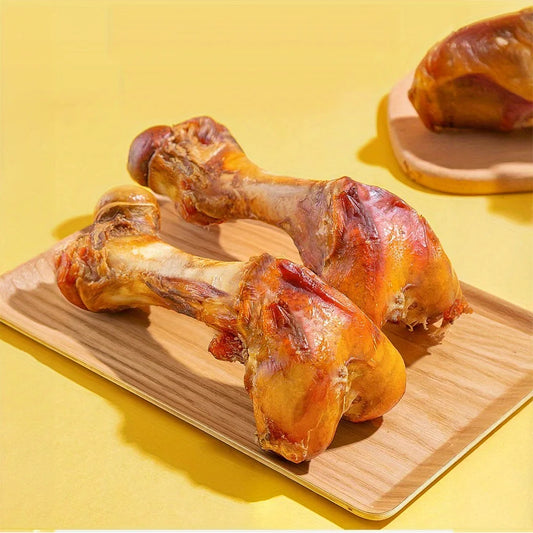 240g/8.46oz(2 Count x120g/4.23oz)6 Inch Beef Dog Bone for Aggressive Chewers, Large and Medium Breed Dog Treat, Natural dog food