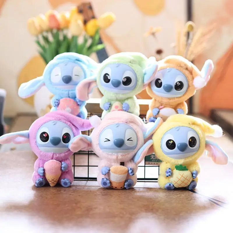 Hot Sale Anime Stitch Stuffed Toys Keychain School Bag Pendant Decorated Plush Doll Graduation Season Commemorative Gifts