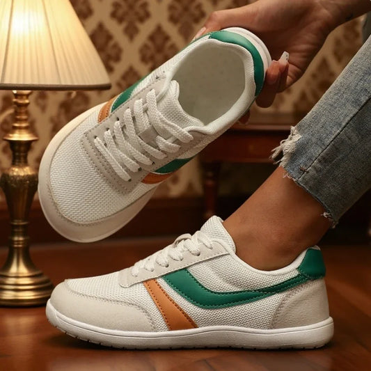 Manufacturer   Women's Sneakers Barefoot Casual Wide Last Fashionable Canvas Flat Board Shoe New Wide Toe Breathable Mesh Running Shoes    Sneakers