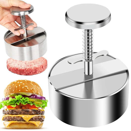 Manufacturer      Hamburger Press Hamburger Patty Maker 304 Stainless Steel Non-Stick Burger Press for Making Meat Patties and Thin Burgers     Kitchen gadgets