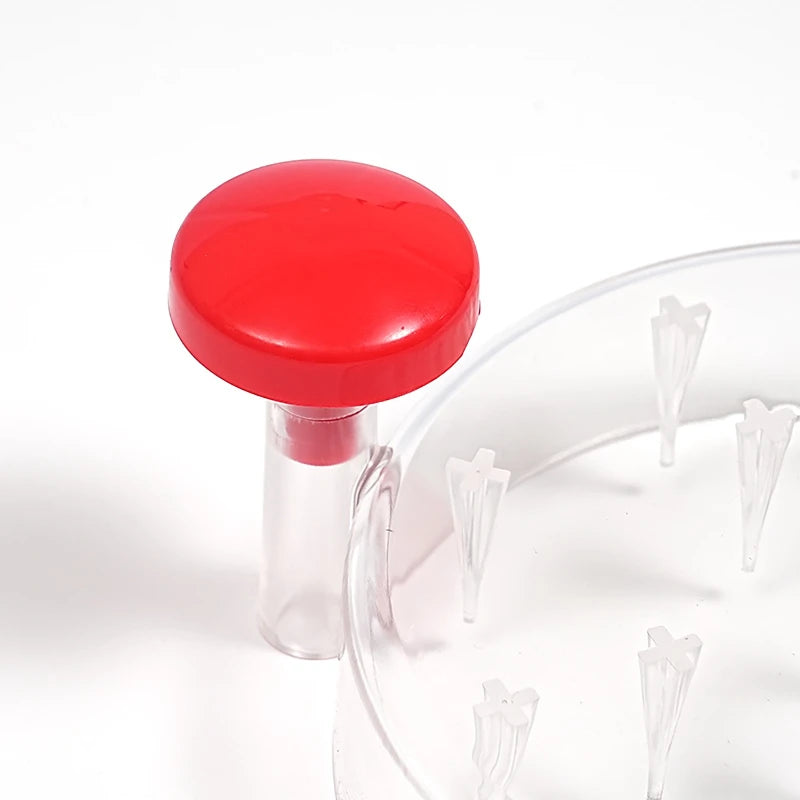 Manufacturer   Chicken Shredder with Transparent Cover Hand Shred Machine Torn Chicken Anti-Slip Base for Chopping Chicken, Beef, Vegetables   kitchen gadgets