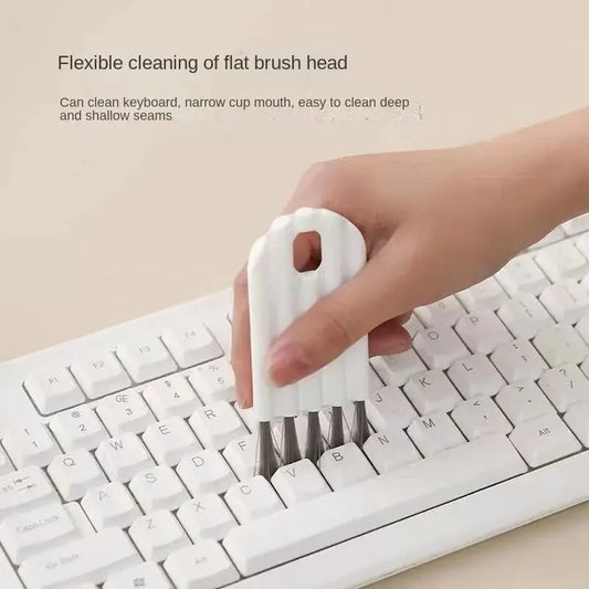 manufacturer  Multifunctional Flexible Gap Brush Cup Cover Groove Nipple Bottle Gap Brush Household Soft Bristles Cleaning Brush Kitchen Tool   Kitchen gadgets