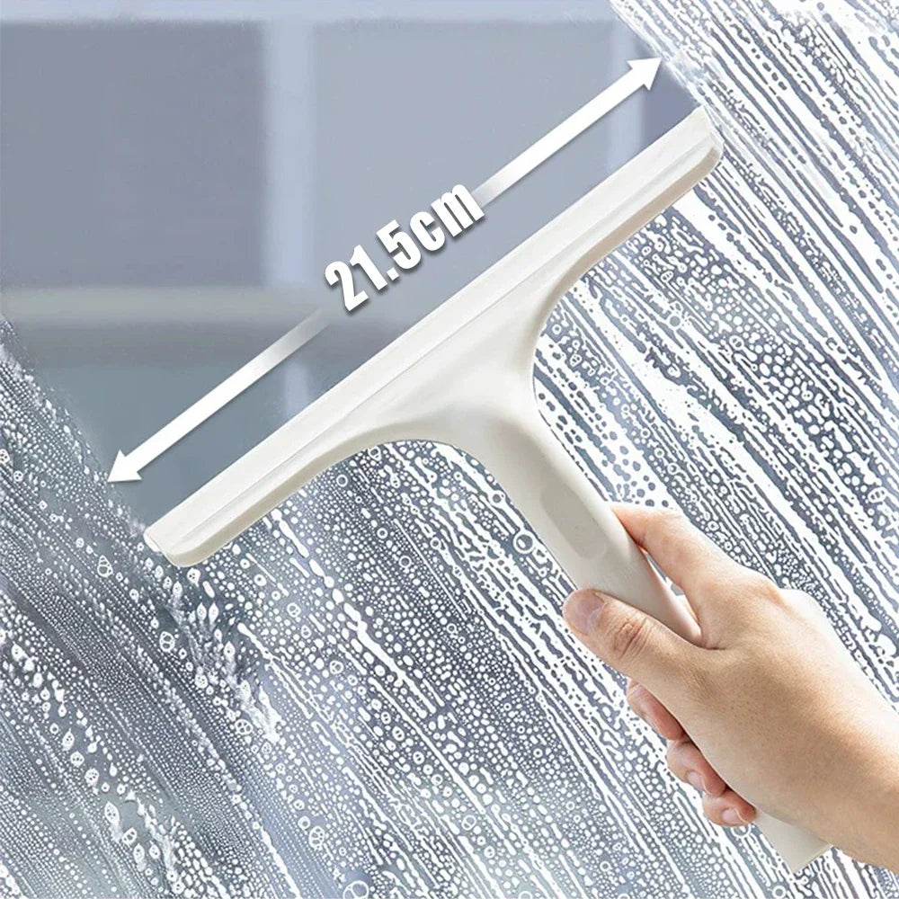 manufacturer  3 in 1 Window Cleaning Squeegee Multi Function Glass Mirror Wiper with Spray Bottle Microfiber Scrub Household Car Cleaner Tools   Kitchen gadgets