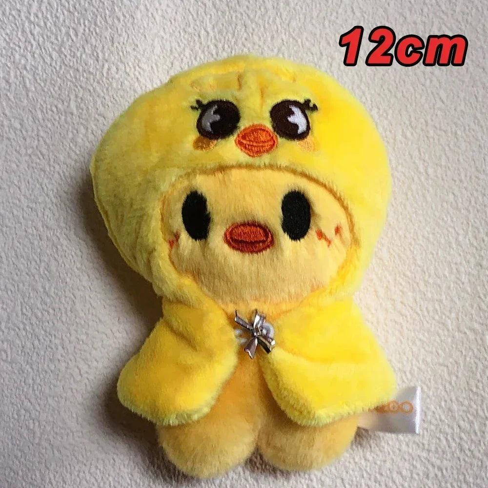 New KPOP Skzoo Plush Keychain Korean Ide Pendant Toy Keychain Fan Collection Giftsol Felix HyunJin Jisung Plush Cartoon