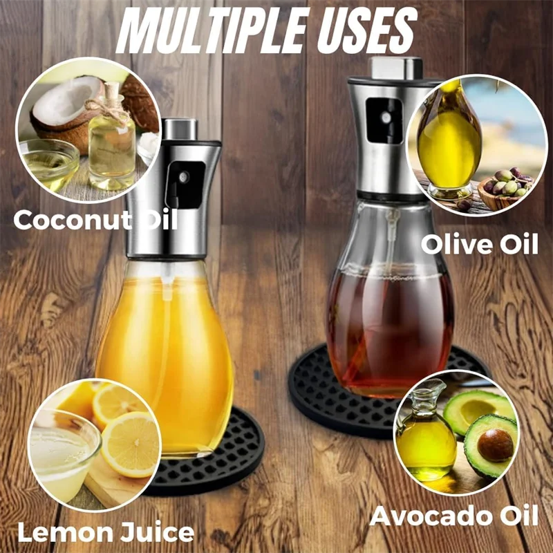 manufacturer  Olive Oil Sprayer for Cooking,200ml glass Olive oil sprayer,  Vegetable Oil sprayer with funnel ,Oil sprayer,Baking, Frying, BBQ   Kitchen gadgets