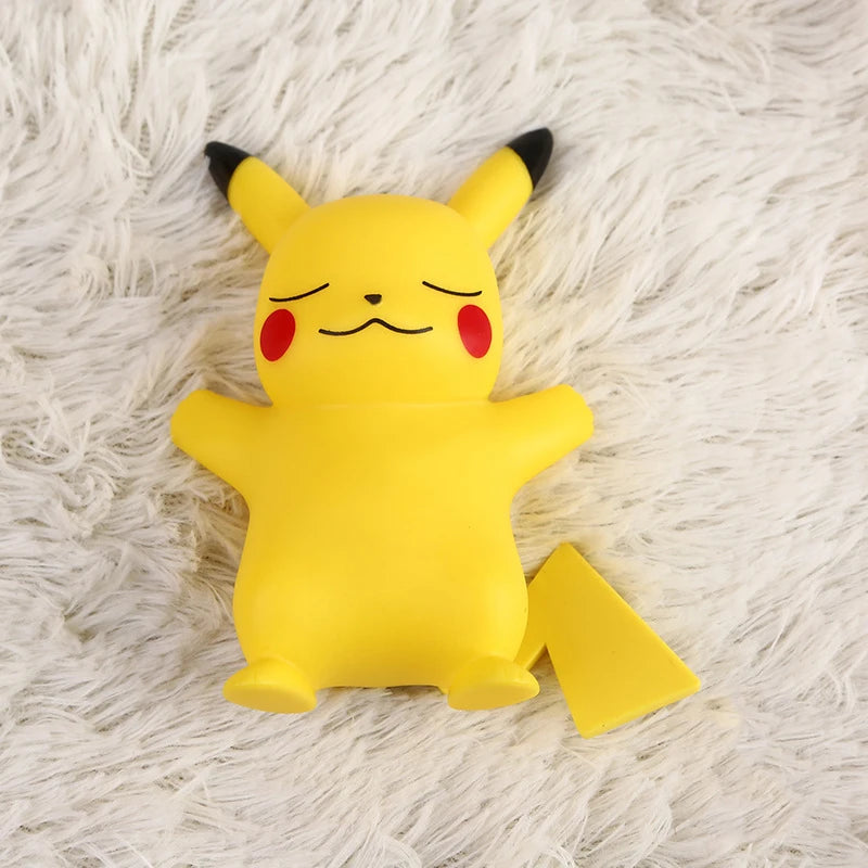Pikachu Night Light Glowing Children Toy Pokemon Pikachu Cute Bedside Lamp Children's Birthday Christmas Present