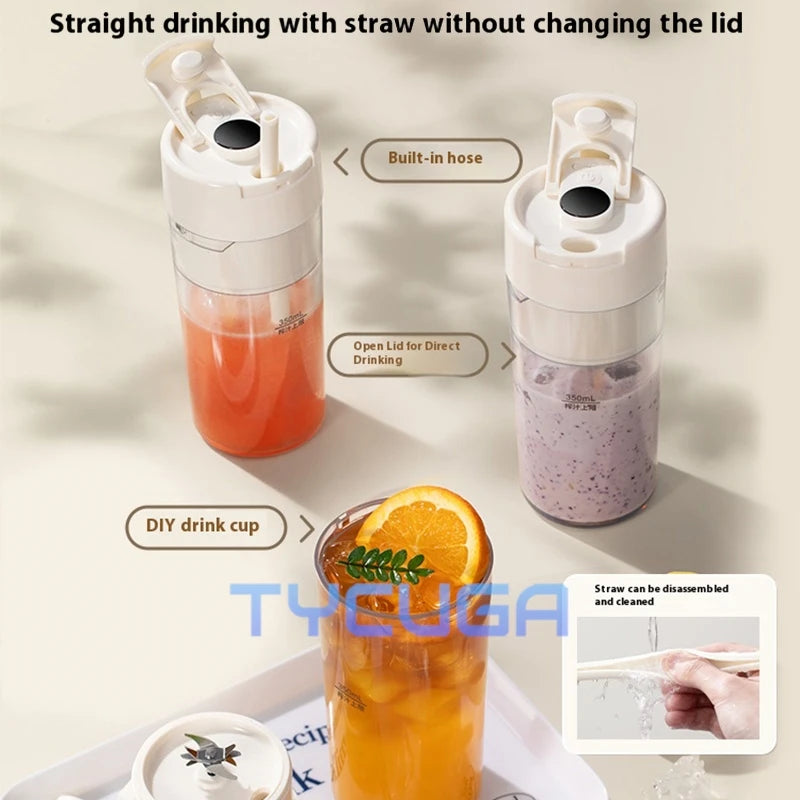 Manufacturer    Small Household Wireless Portable Juicer   New Model Milkshake Juice Maker Fruit Vegetable Juicing Cup Display Strong Power     Kitchen gadgets