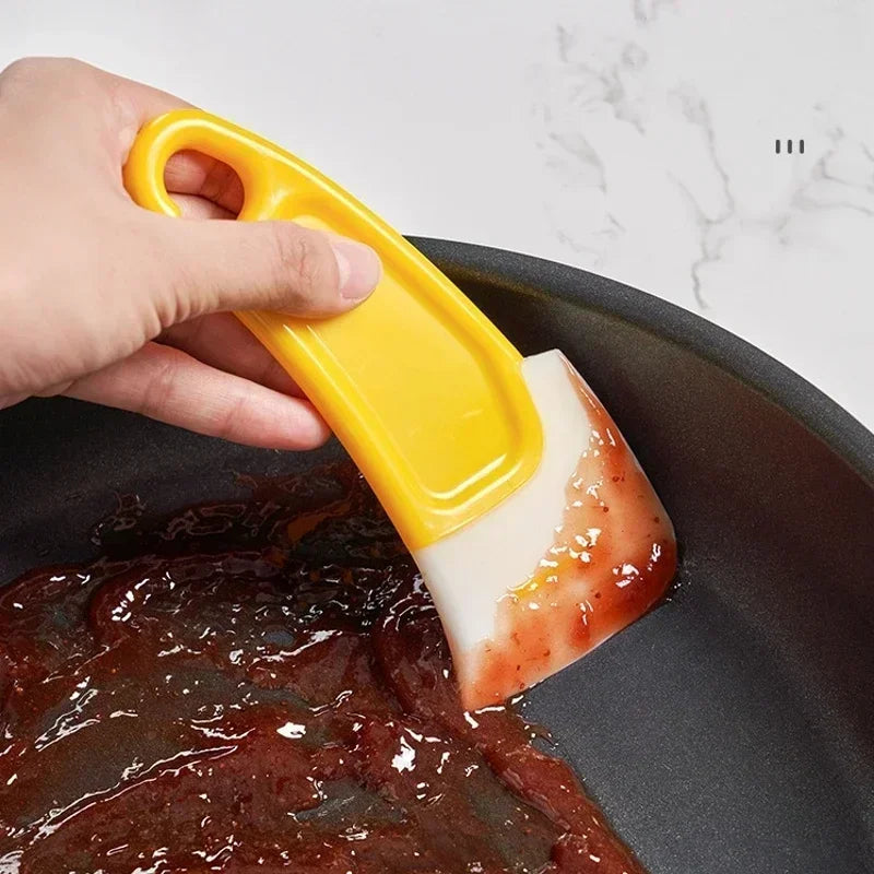 manufacturer  Cleaning Silicone Spatula Kitchen Scraper Soft Blade Scraper Brush Dirty Pan Pot Dishes Cleaner Tools Silicone Kitchen Utensils   Kitchen gadgets