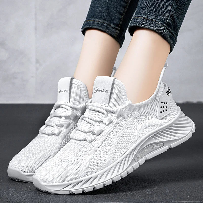 Manufacturer   Women's Shoes Summer  Casual Sneakers Breathable Mesh Lightweight Affordable Free Shipping    Sneakers