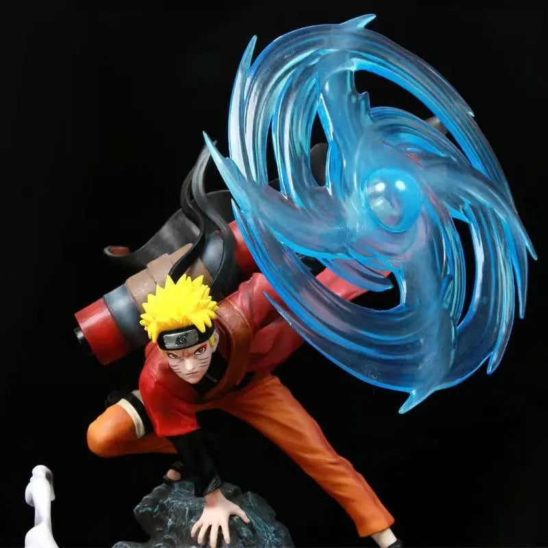 35cm Anime Figure Uzumaki Naruto Skill Release Hyūga Hinata Model Pvc Desktop Ornament Decorations Holiday Gifts Children Toys