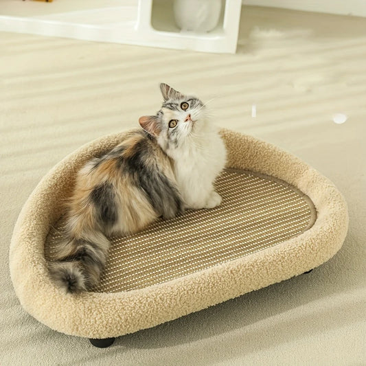 Cat Scratching Board, Cat Sofa, Cat Nest Integration, Sisal Non-dandruff, Scratch-resistant Cat Grinding Claws  cat  toy